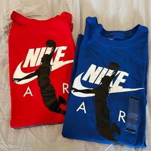 Two Mens Nike T-shirts